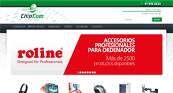 Desktop Screenshot of chipcom.es
